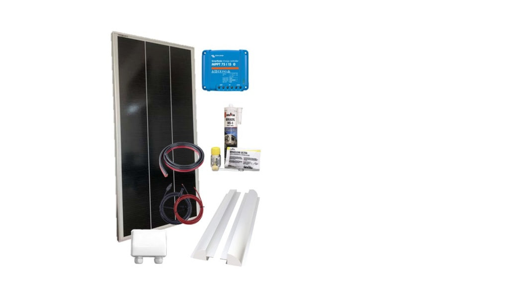 Bente Solarset-5 1x170Watt +Victron sm.mppt 75/15