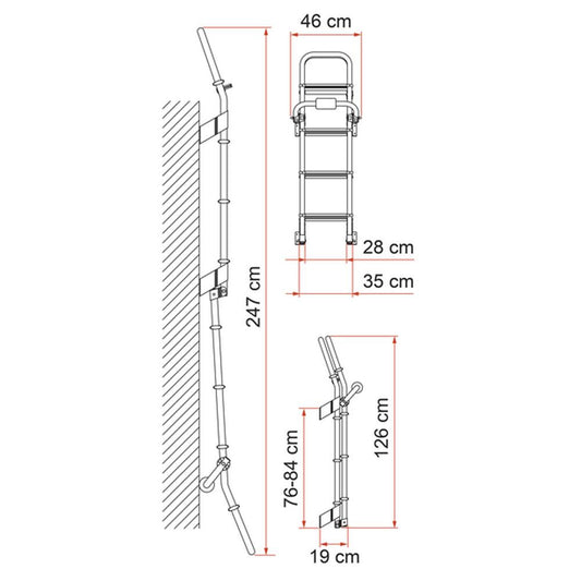 Fiamma Ladder Deluxe 8