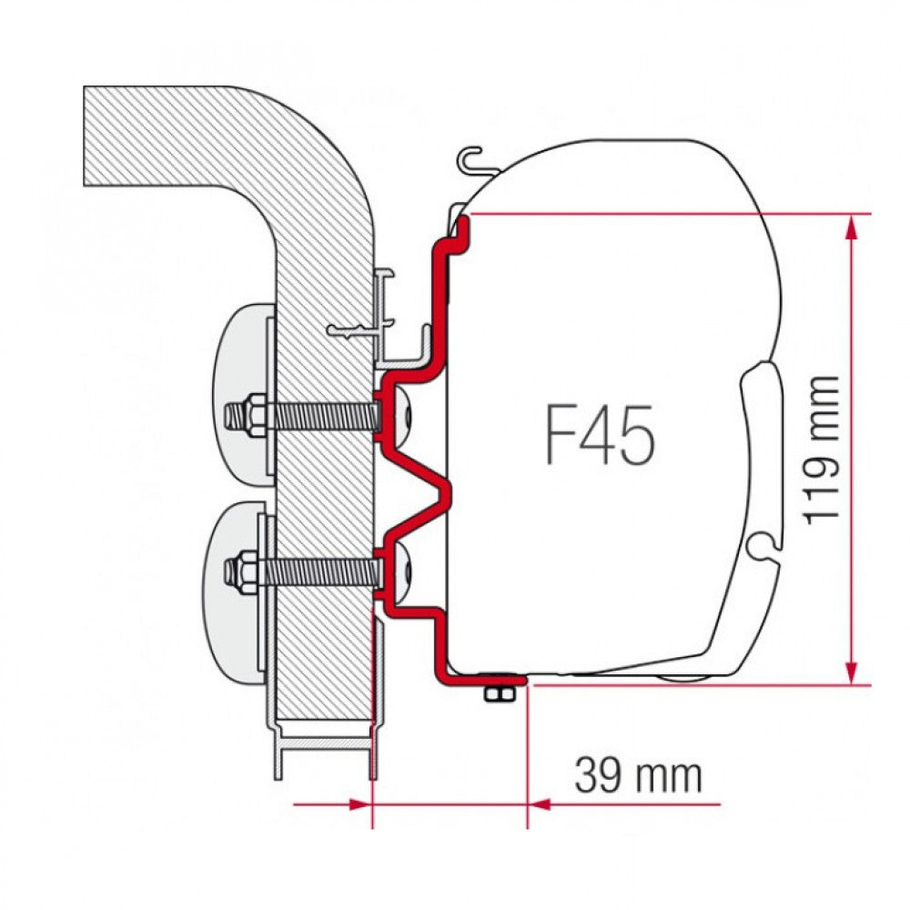 Fiamma Hymer Camp Adapter 400 F45