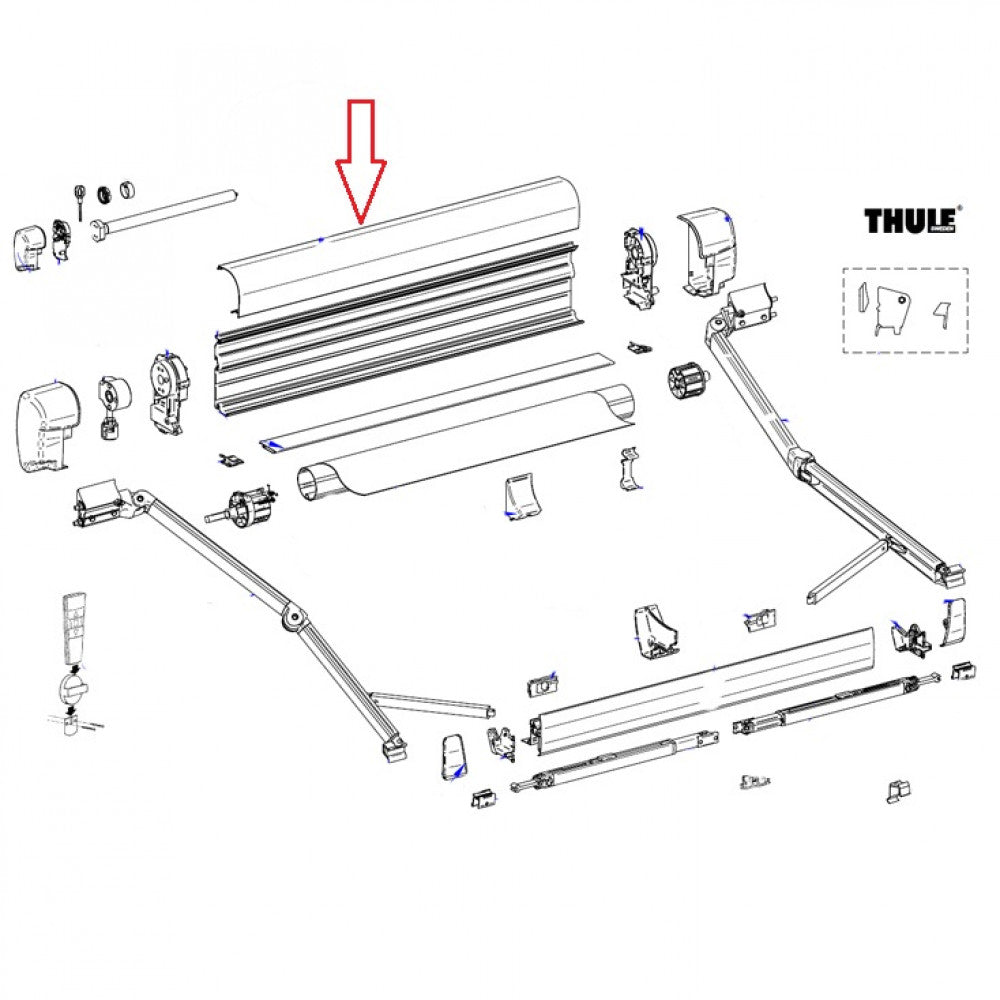 Thule Roof Housing 8000 4.00