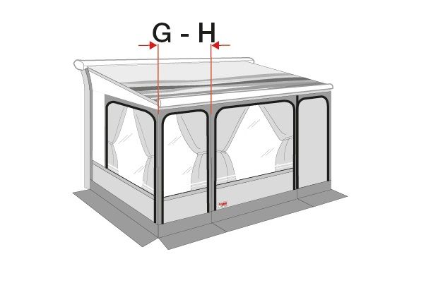 Fiamma Front Panel Light 100
