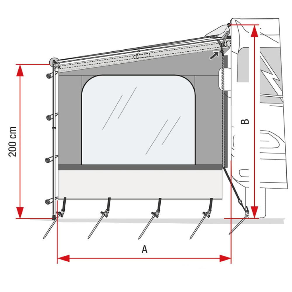 Fiamma Side W Pro CaravanStore XL
