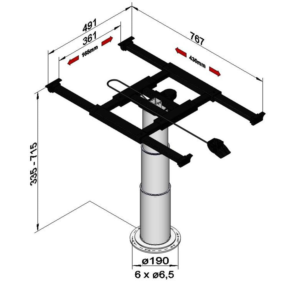 Ilse 5966GRA Boven Frame
