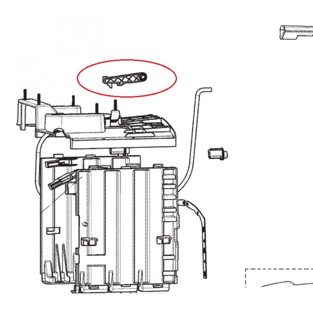 Dometic Hendel zekering cassette CTS3110 2426014748