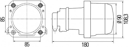 Hella Dimlicht/Grootlicht Premium Bi-Xenon D2S