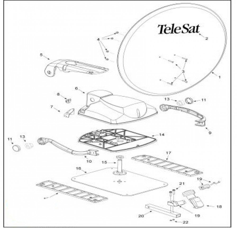 Teleco Motor nr. 11161, set a 2