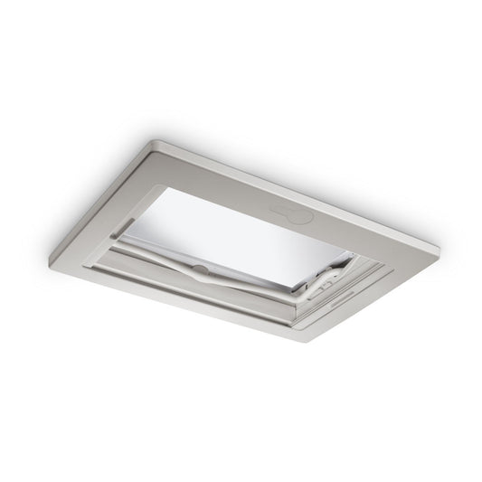 Dometic Midi Heki Style 70x50cm Beugel/Ventilatie Crèmewit