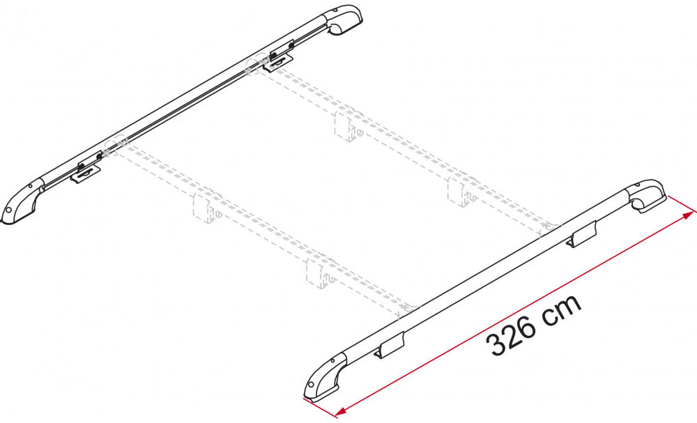 Fiamma Roof Rail
