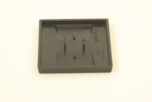 Presto Afdekplaat Wipschakelaar Enkel Pijlen Ansor Switch S-20.000 Zwart