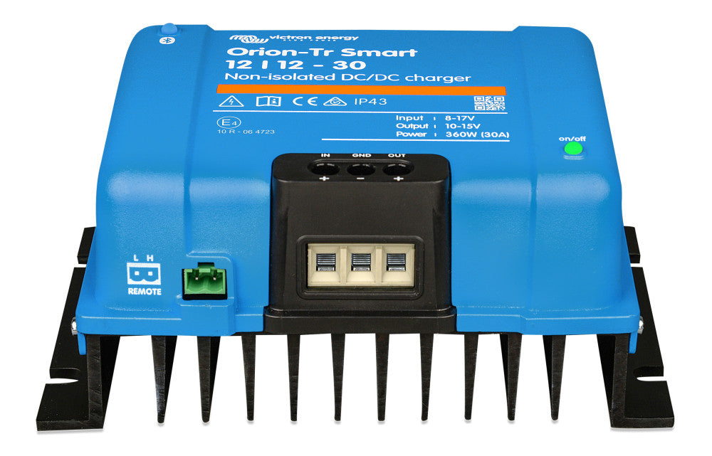 Victron Acculader Orion-Tr Smart 12/12 30A Niet Geïsoleerd