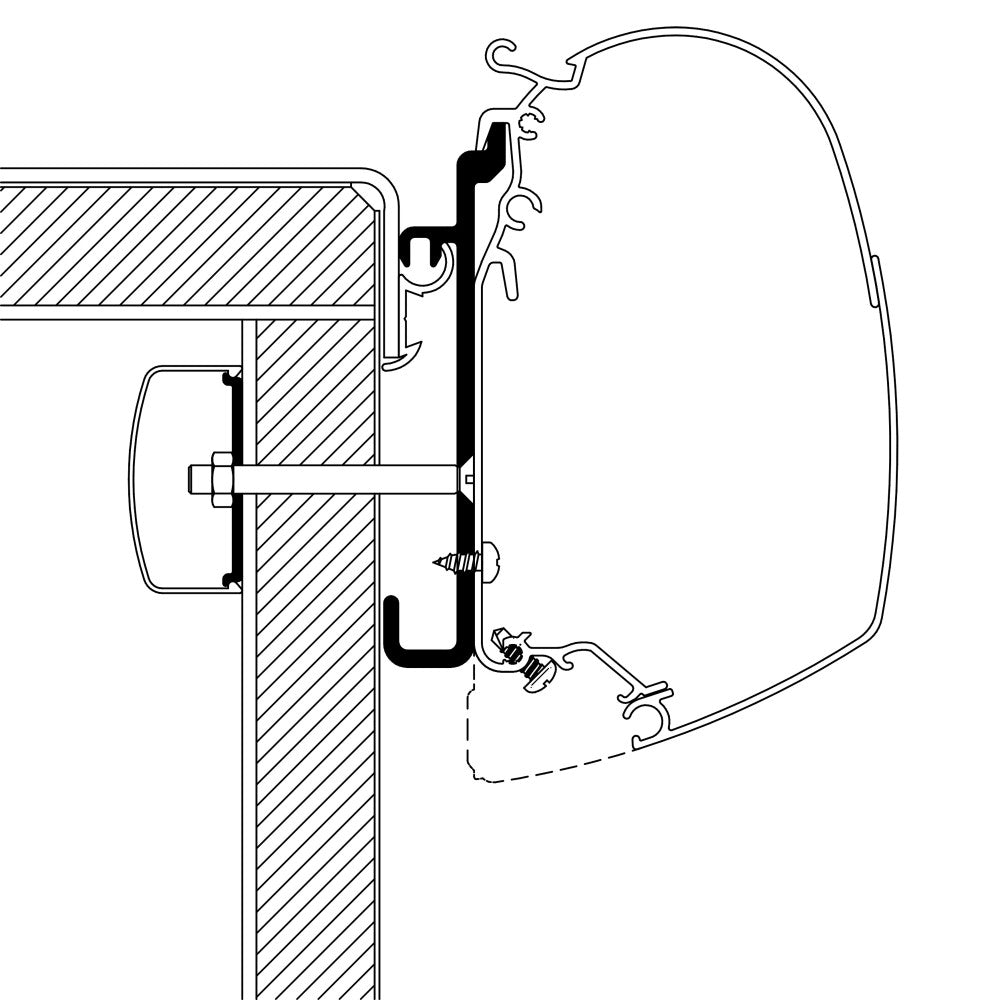 Thule Rapido Serie Adapter 500