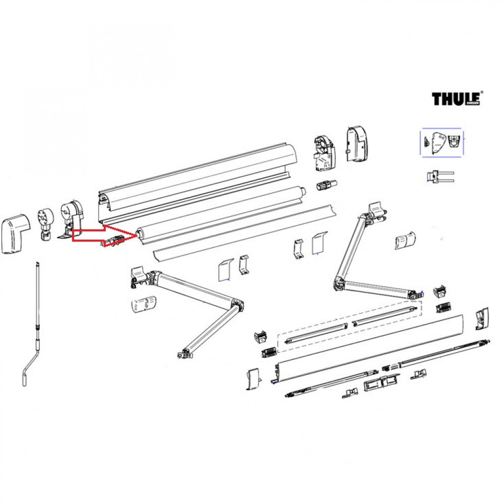 Thule Roller Tube 5200 4.00