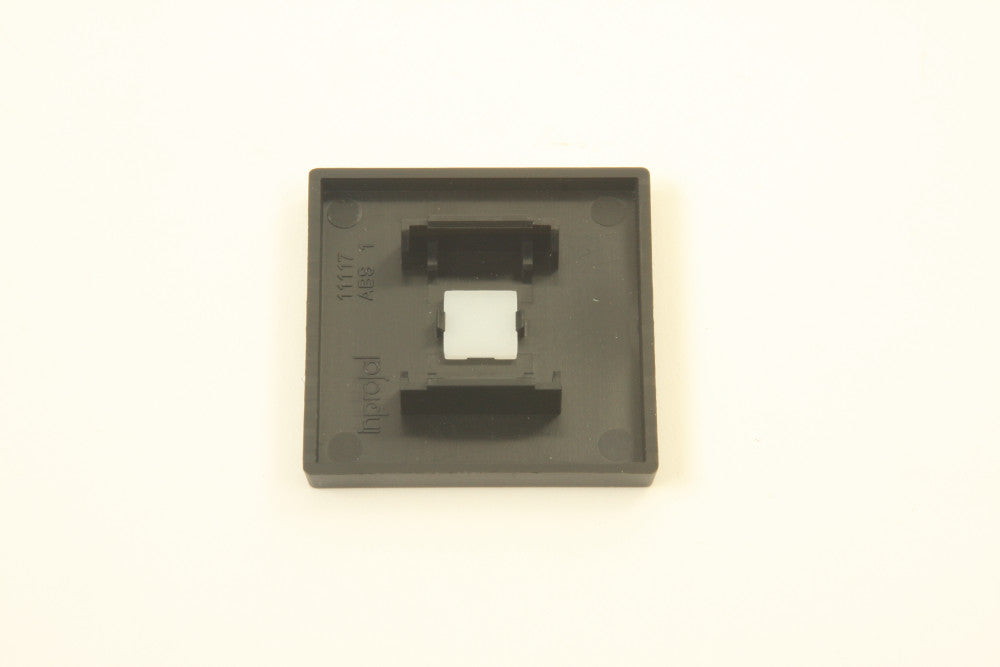 Presto Afdekplaat Wipschakelaar Enkel Lens S-20.000 Zwart