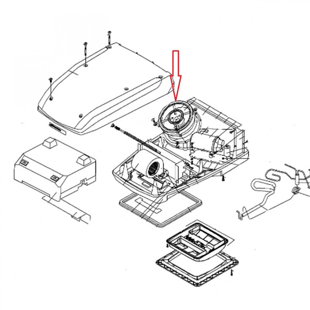 Dometic B1500/ 1900 Ventilating Grill
