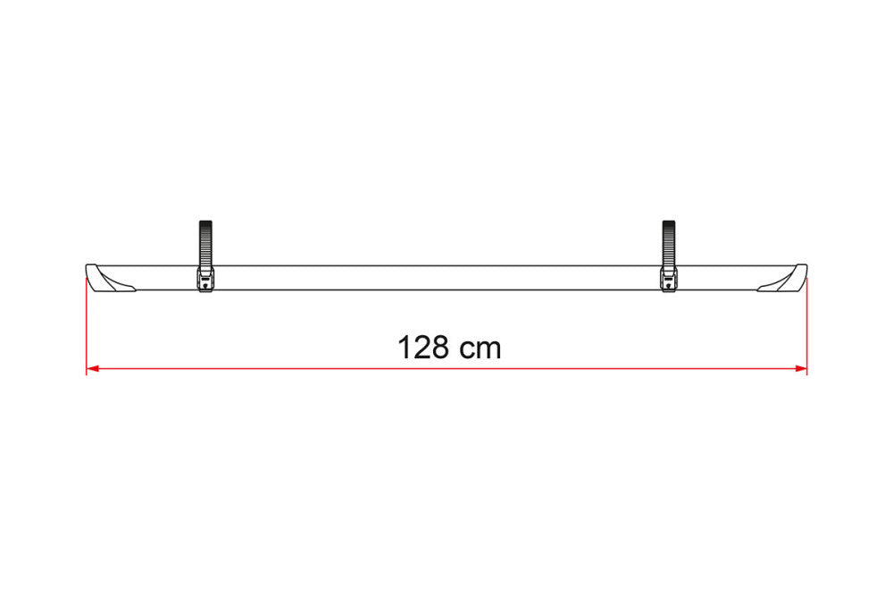 Fiamma Rail Quick Pro Deep Black