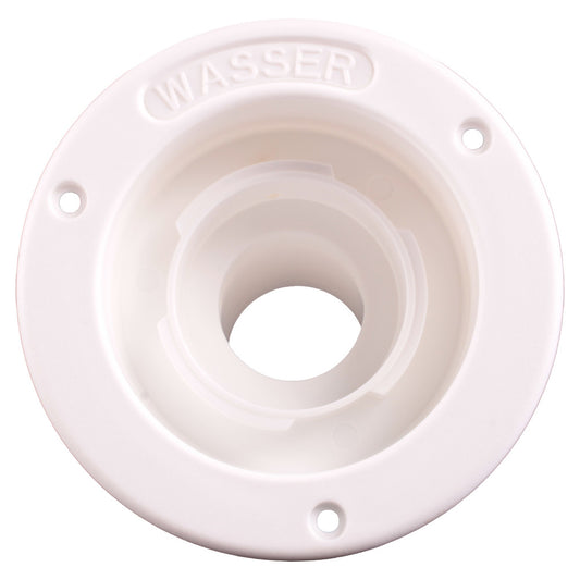 Watervulopening 40mm met Slot Wit
