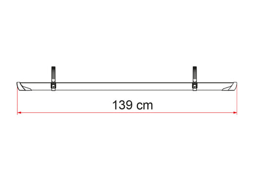 Fiamma Rail Plus XL Deep Black