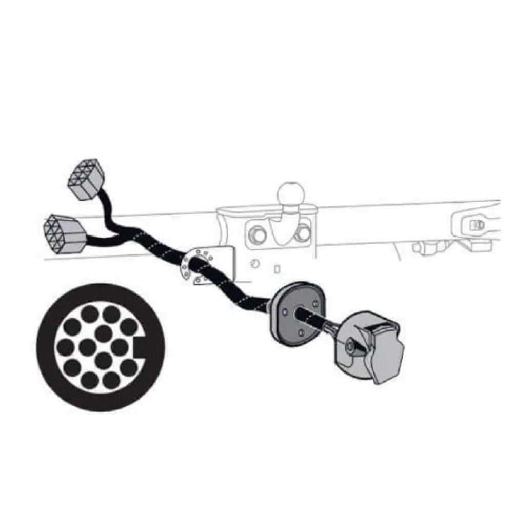 Thule VeloSwing Wiring Kit <2011 (13pin)