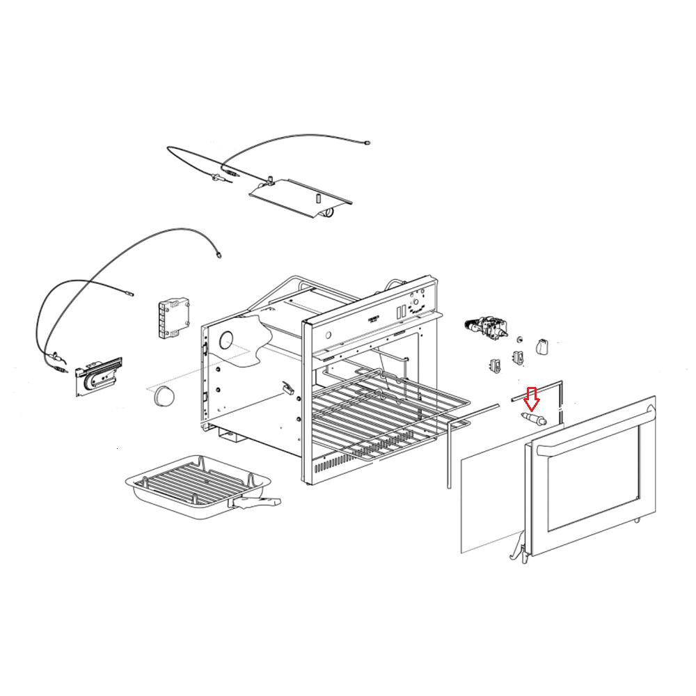 Thetford Duplex Oven Switch met Piezo
