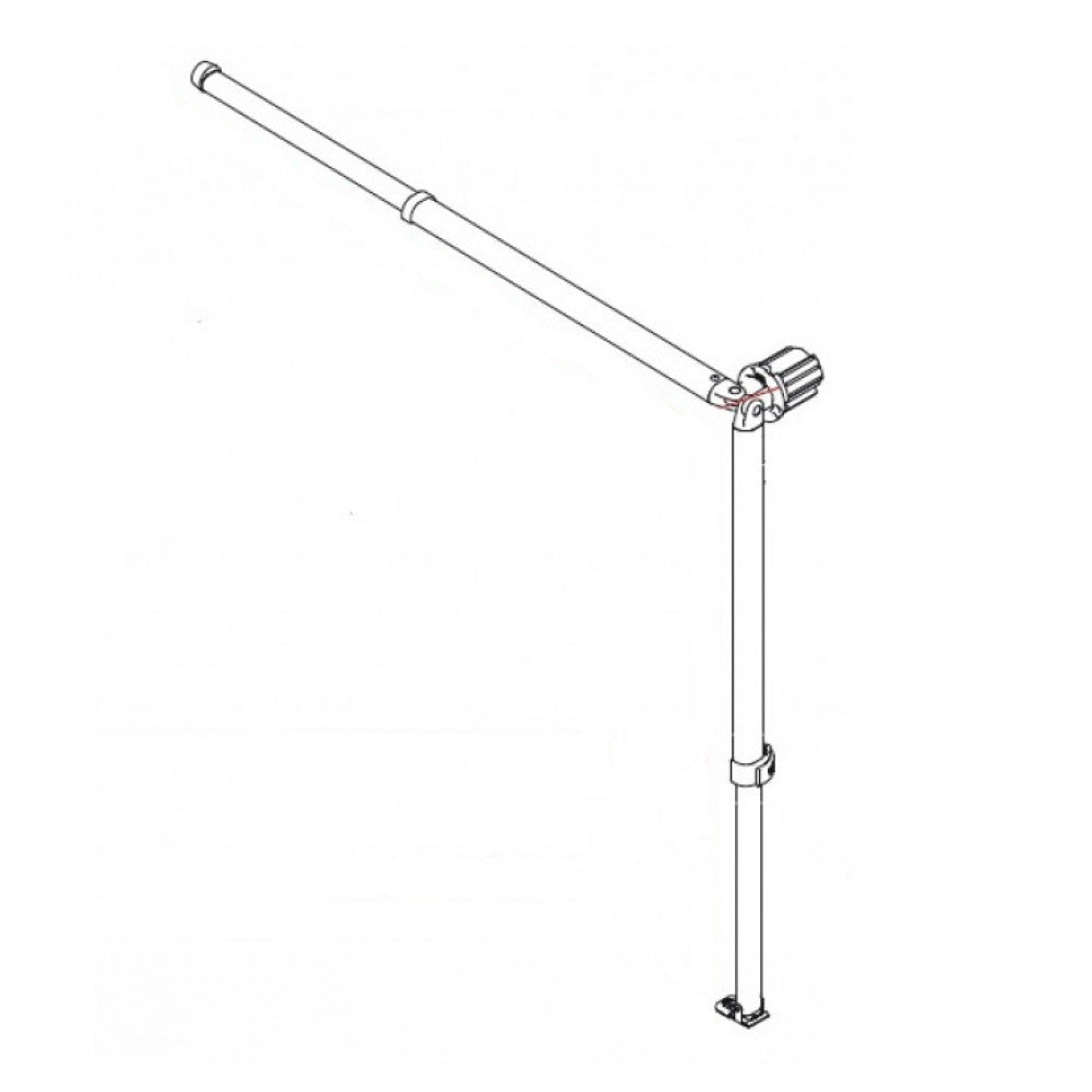 Fiamma left rafter + leg CaravanStore 310/440 6 holes