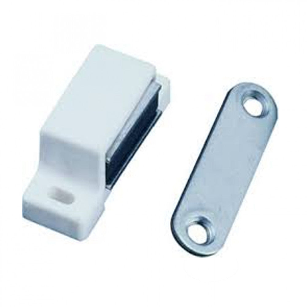 Magneetsnapper Kunststof Wit 46x15 4kg