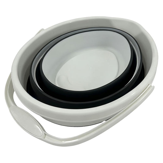 ViaMondo Emmer Opvouwbaar Grijs/Wit 10L