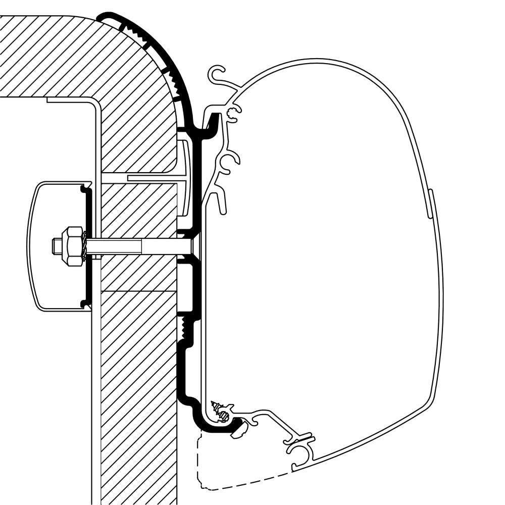 Thule Bürstner Adapter 400