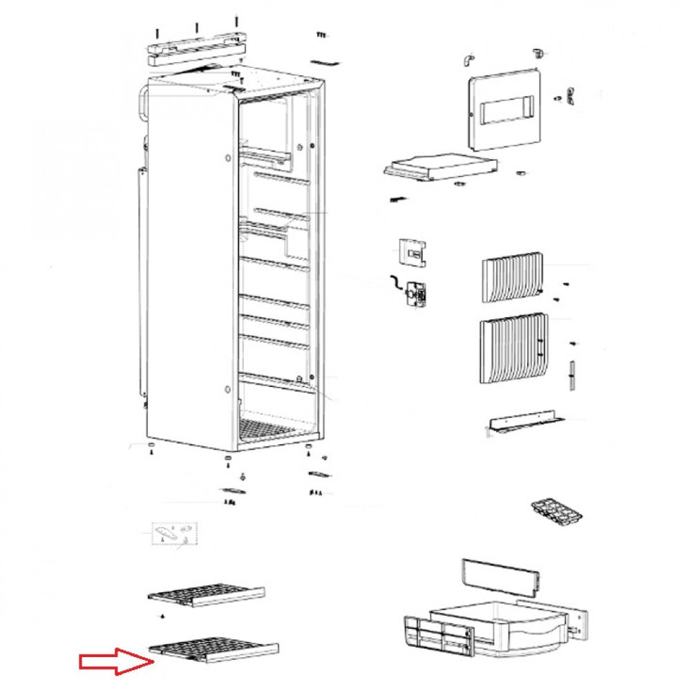 Dometic RML8330 Koelkastrek Onder