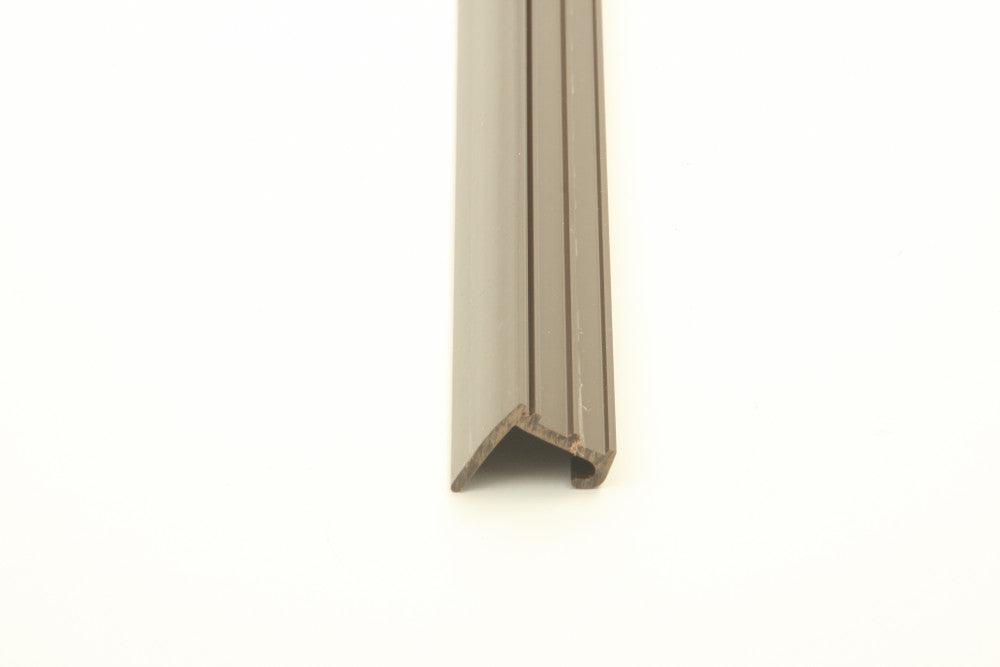 Tafelwandrail Kunststof Bruin 60cm