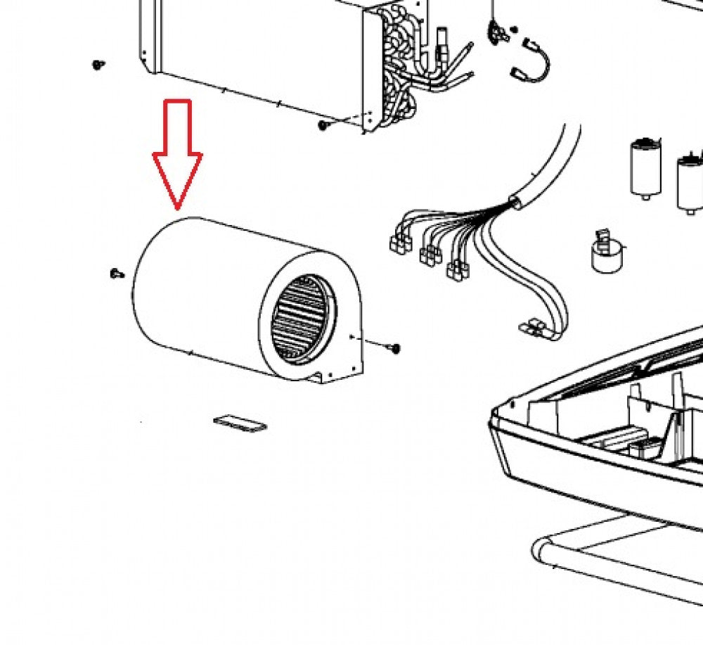 Dometic B1900 ventilatorwiel