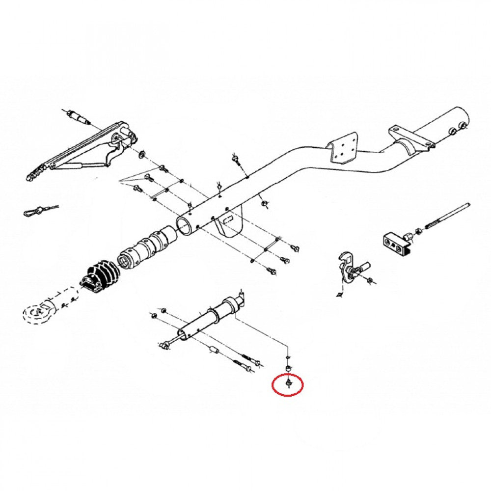 AL-KO Borgstiftbout Glijstang 161R