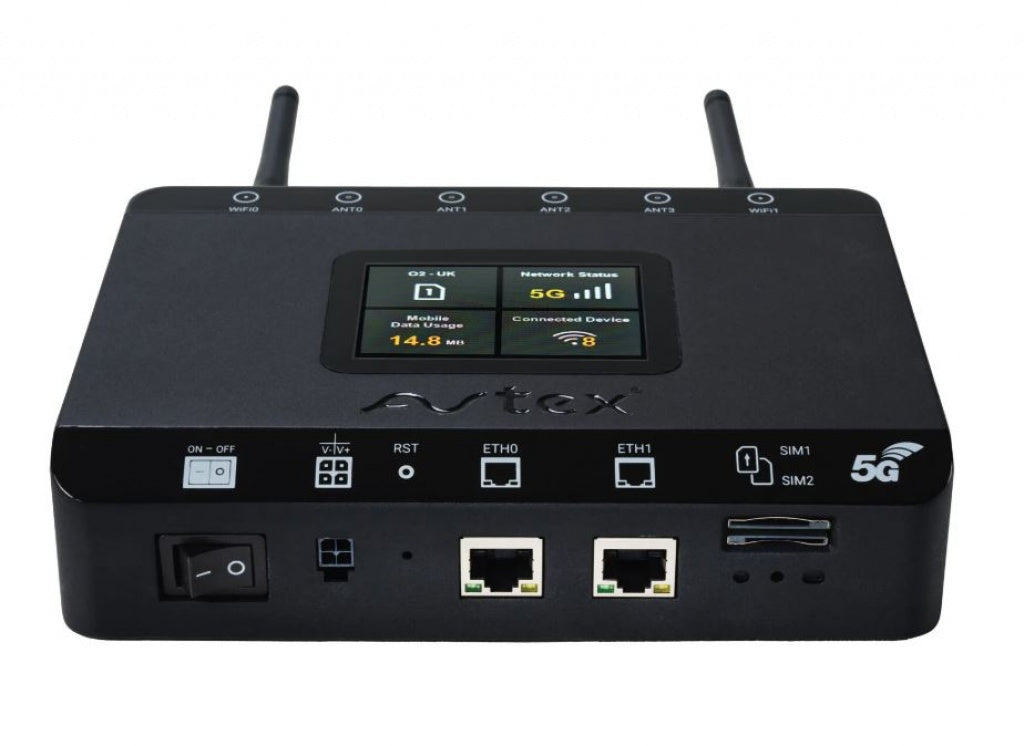 Avtex AMR-105X 5G dual sim router +5G antenne