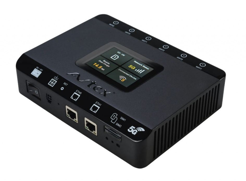 Avtex AMR-105X 5G dual sim router +5G antenne