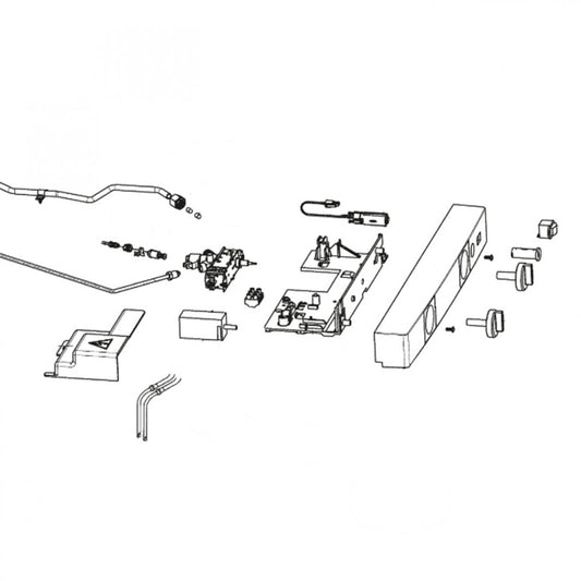 Dometic RML9430 Draaiknop Zwart / Grijs Set
