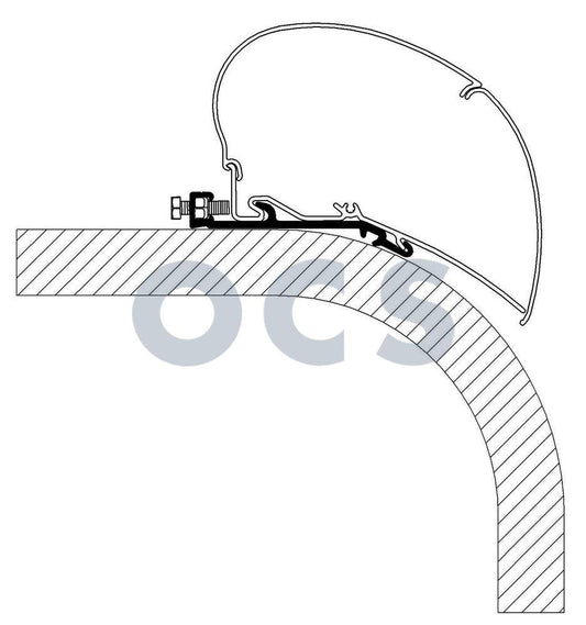 Thule Flat Roof Adapter 300