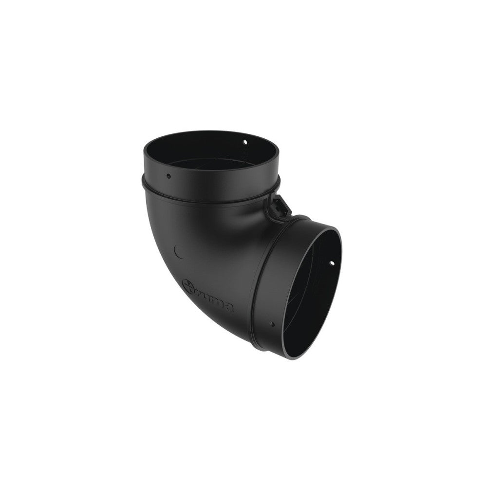 Truma Bocht BG 80mm Zwart