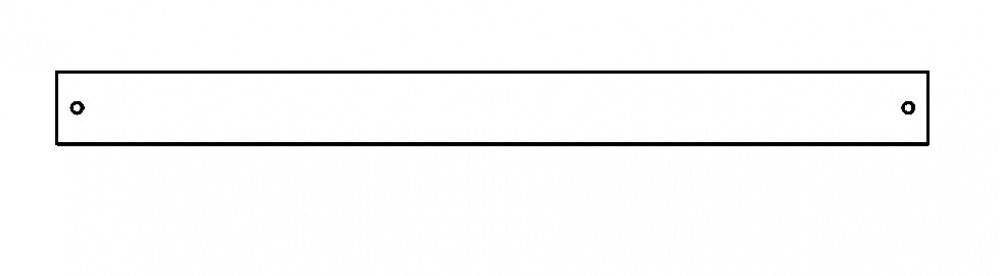 Campking rechte buis 22 mm. 90 cm. : CFRP