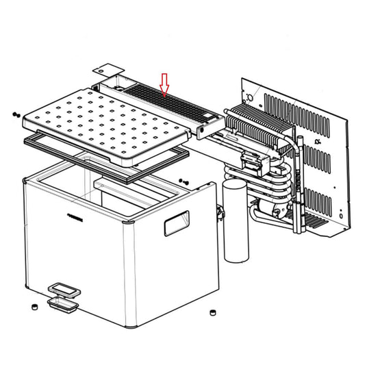Dometic Koelbox ACX3 40G Ventilatierooster