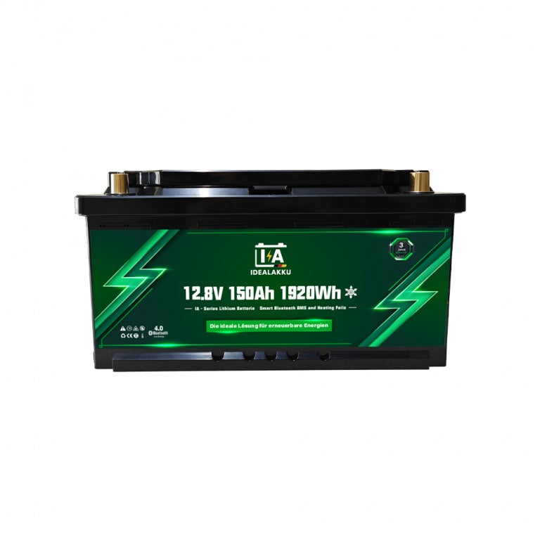 Idealakku IA-12-150Ah LiFePO4 Smart+Heating