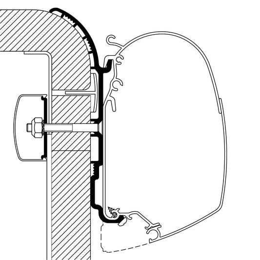 Thule Bürstner Adapter 550