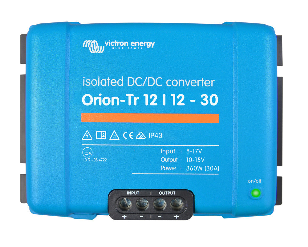 Victron Orion-Tr Omvormer 12/12 30A Geïsoleerd