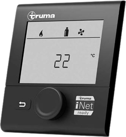 Truma CP Plus digitaal bedieningspaneel voor verwarming en airconditioning