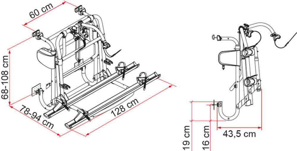 Fiamma Carry-Bike Lift 77