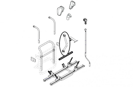Thule lift tie tube 1500602048