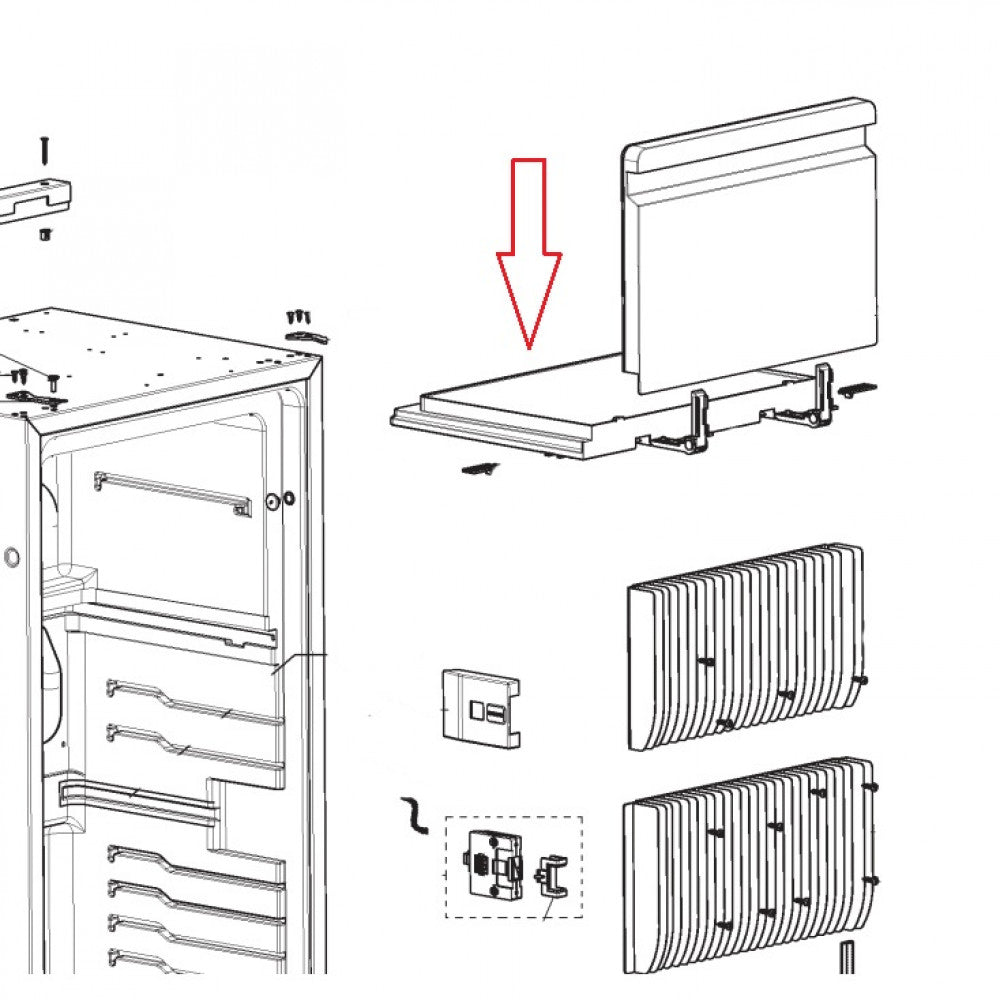 Dometic RML8551 Bodem Invrieskompartiment