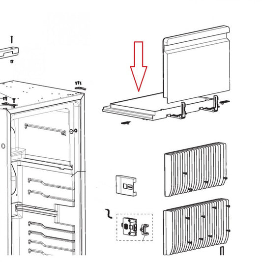 Dometic RML8551 Bodem Invrieskompartiment