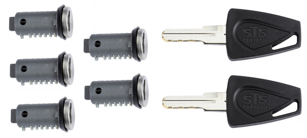 STS 5x Cilinder + 2x Sleutel