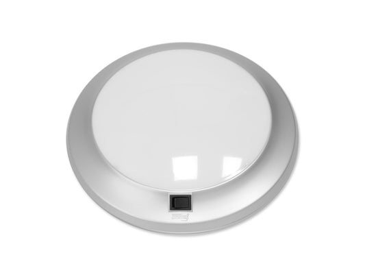 Plafonniere Cirro Zilver Rond 30cm 10w incl. Schak