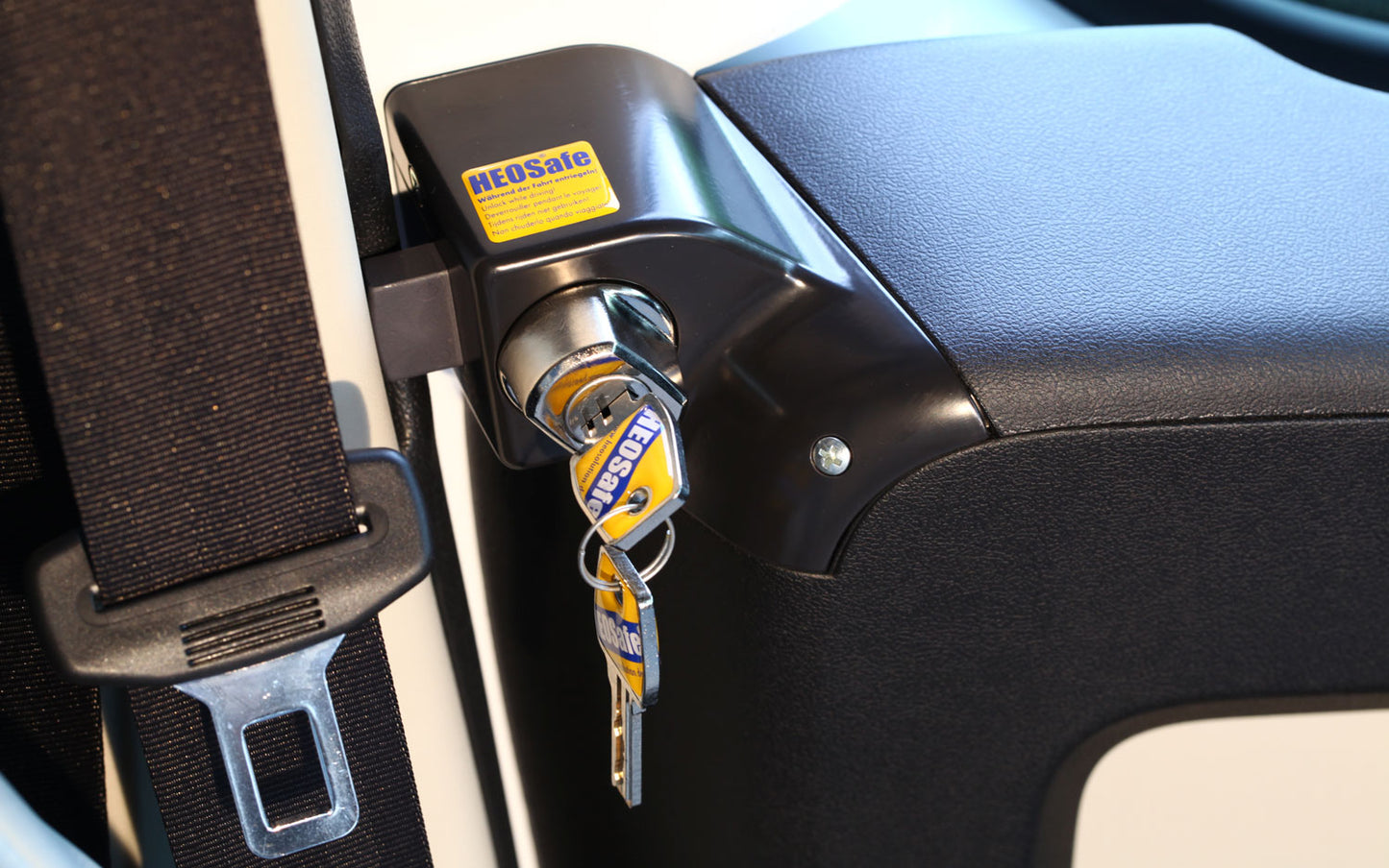 HEOSafe Set Ducato + Carado/Sunlight zwart beveiligingsset