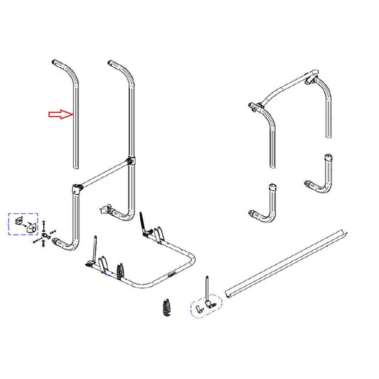 Thule Elite G2 Bovenarm zwart